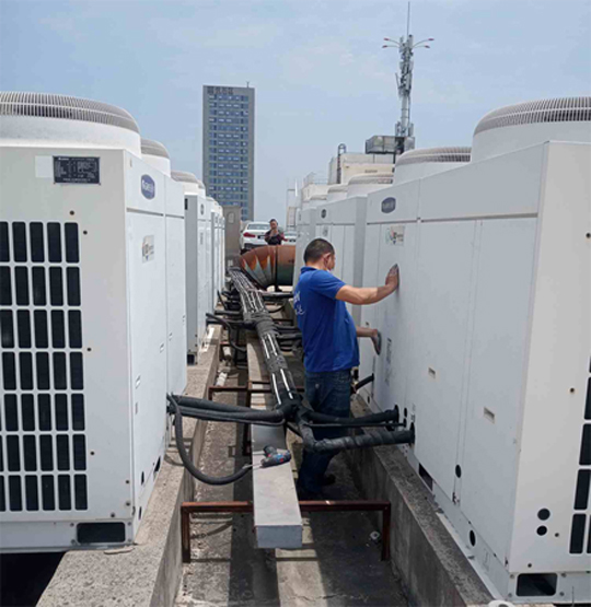 洞头中央空调制热和不制冷系统维修方法